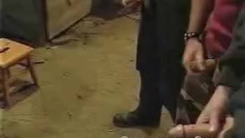 Filthy deviant rancher performs excellent analingus on a dark stallion
